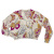 エミリオプッチ　シルクニット　蝶々柄カーディガン　白　#M　EMILIO PUCCI