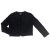 C by bloomingdale's　カシミア100％　ショート丈ボレロカーディガン　黒　#XS #S #M