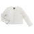 C by bloomingdale's　カシミア100％　ショート丈ボレロカーディガン 白　#XS #S #M #L