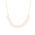 ケイトスペード　リボンネックレス（bow shoppe row necklace）ピンク　kate spade