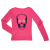 ルシアンペラフィネ　カシミア スカルセーター　ネオンピンク　#XS　lucien pellat-finet