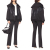 ジバンシィ　Vロゴ　ボンバージャケット　スウェットブルゾン　黒　#36　GIVENCHY