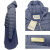ヘルノ ウール＆ナイロン切り替えダウンコートジャケット PI1214D ネイビー #40  HERNO