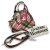 ヴィヴィアンウエストウッド　チェック柄 ヤスミン 2WAYショルダーバッグ(ハンドバッグ) オーブ ピンク×カーキ　Vivienne Westwood