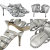 マノロブラニク　ミュールサンダル　シルバー　#35　MANOLO BLAHNIK
