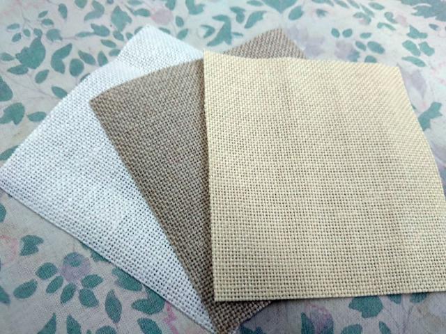 麻　平織　コーク