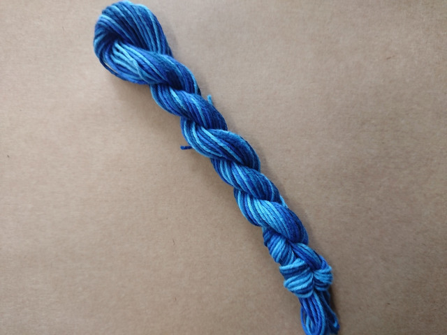 段染　綿糸　四季　こぎん　刺し子