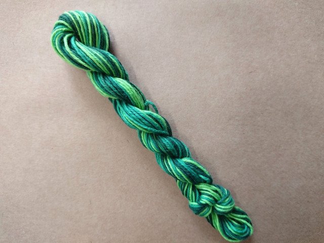 段染　綿糸　四季　こぎん　刺し子