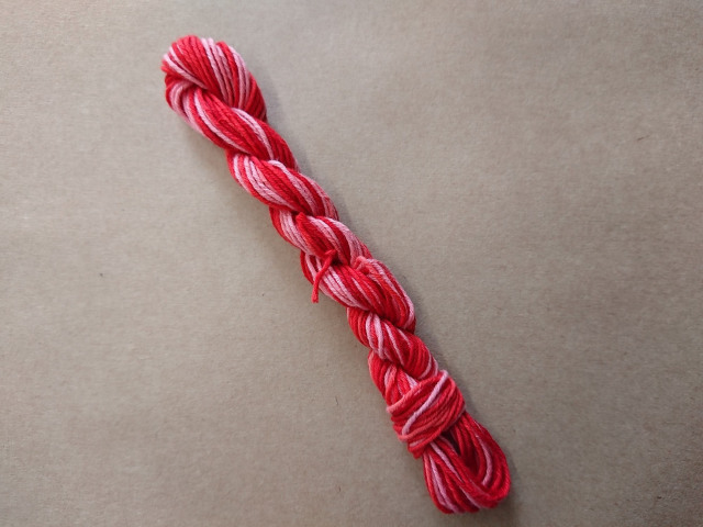 段染　綿糸　四季　こぎん　刺し子