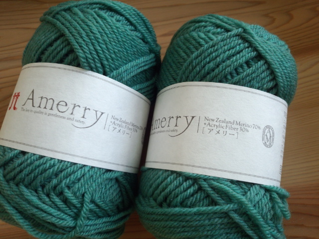アメリーAmerry【ウールアクリル混・棒針６～７号・ストレートヤーン ...