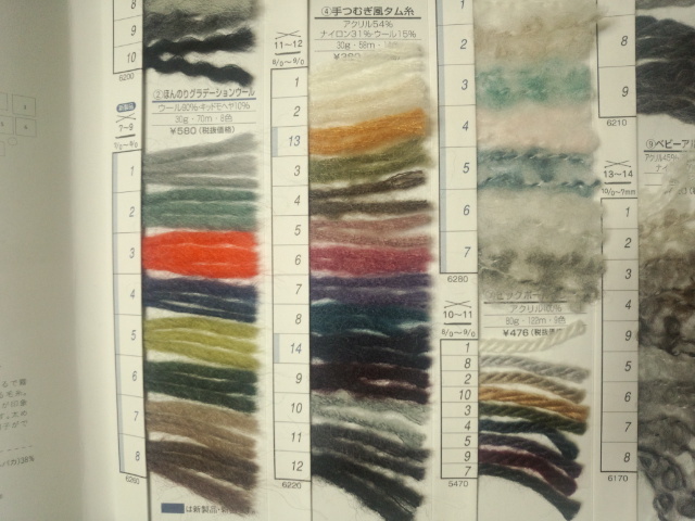 手つむぎ風タム糸