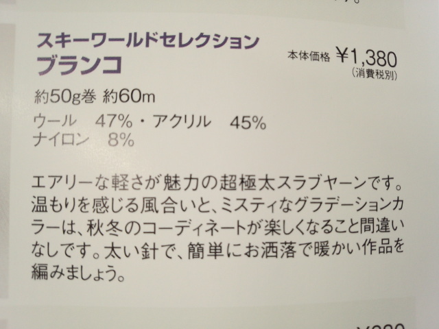 スキー　ブランコ