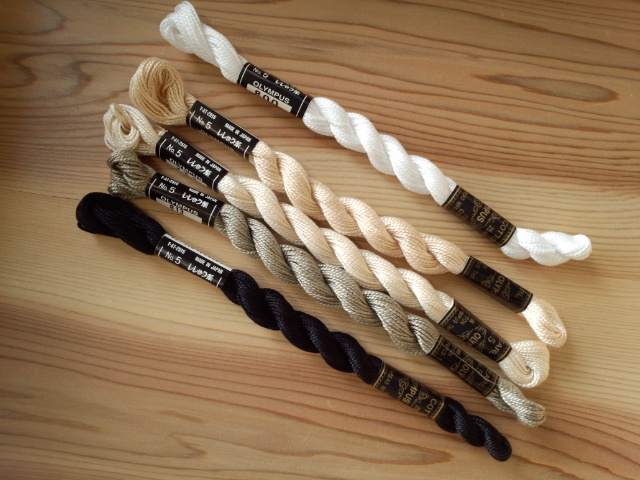 オリムパス　５番ししゅう糸