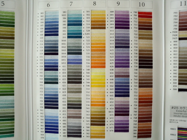 ２５番刺しゅう糸