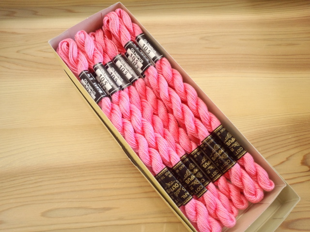 ５番刺しゅう糸　箱売り