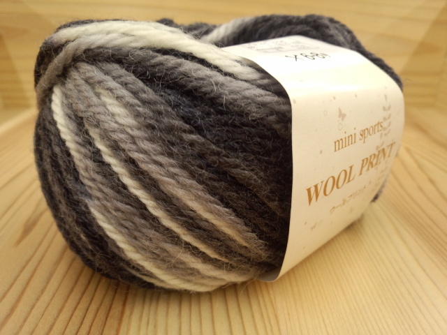 ウールプリント　ミニスポーツ