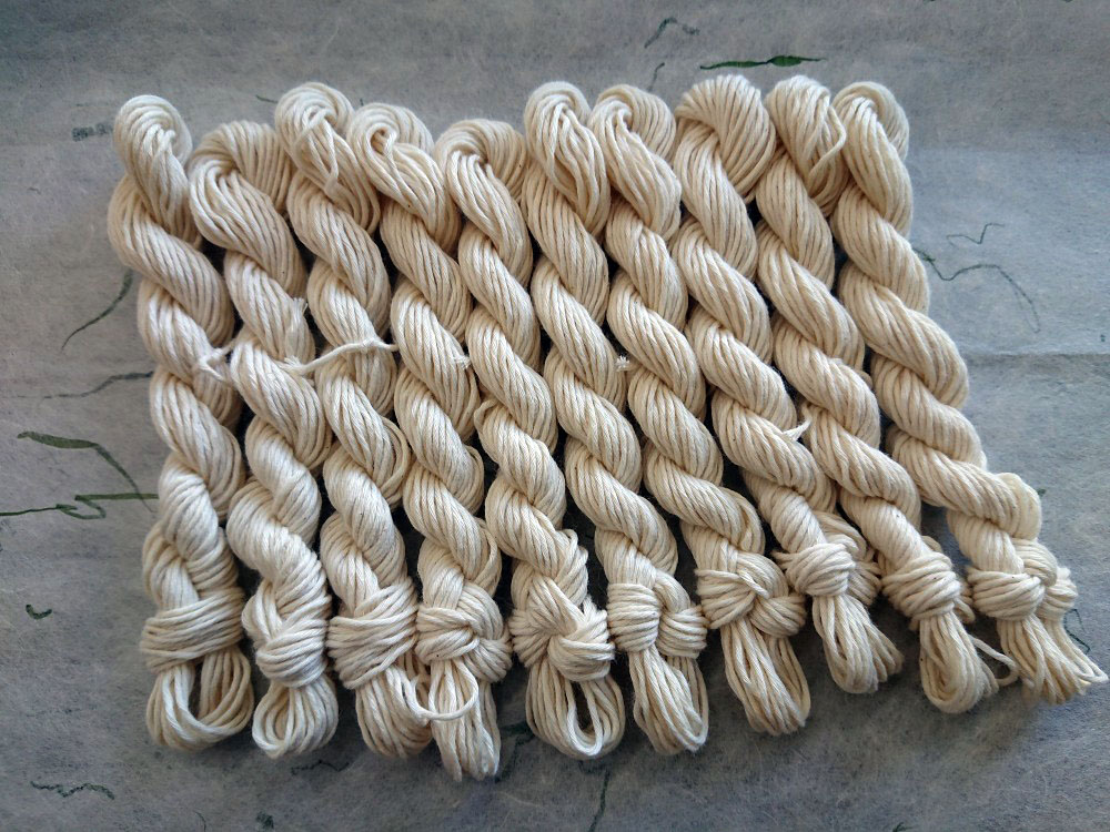 こぎん　糸　綿糸　１２本