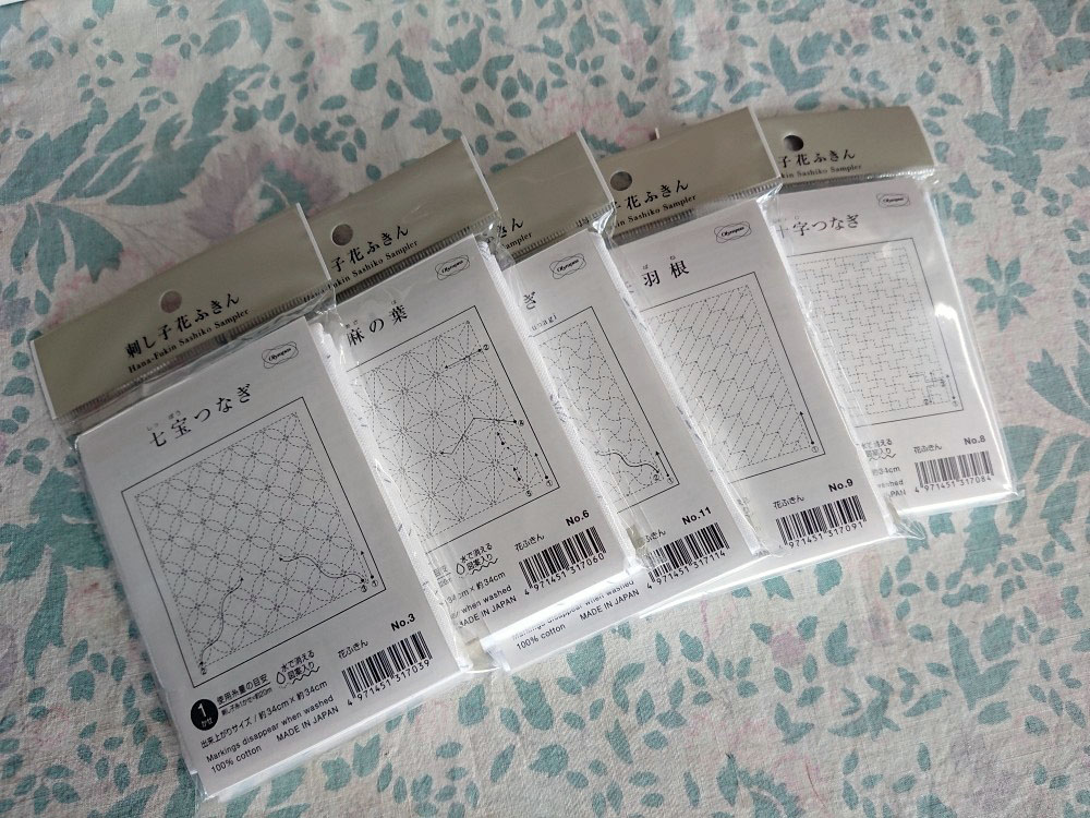 花ふきん　伝統　柄　セット