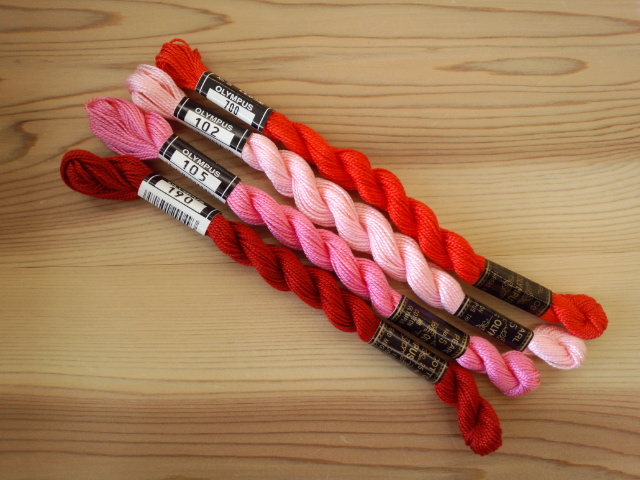 オリムパス　５番ししゅう糸　