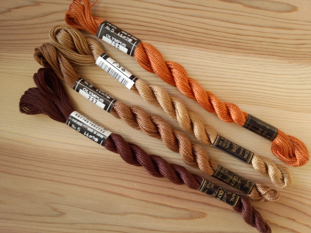 こぎんに最適　オリムパス　５番ししゅう糸