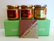 ピーナッツペーストＳサイズ3本入れ（加糖・粒入・無糖）ギフトセット