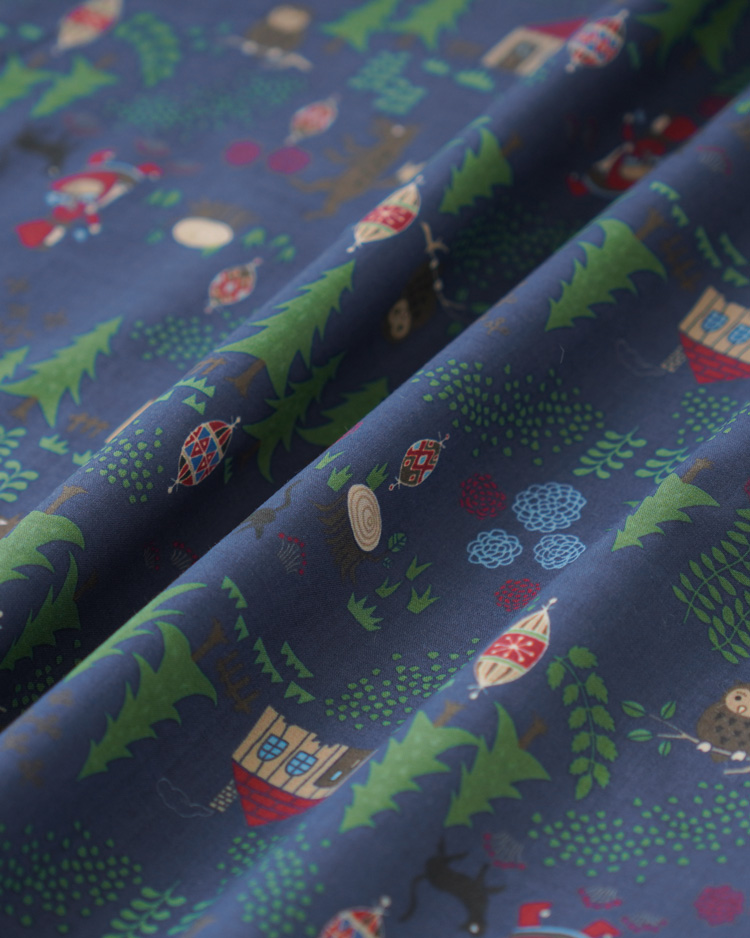 Tale & Tapestry ローン生地 赤ずきん 【50cm単位オーダーカット】