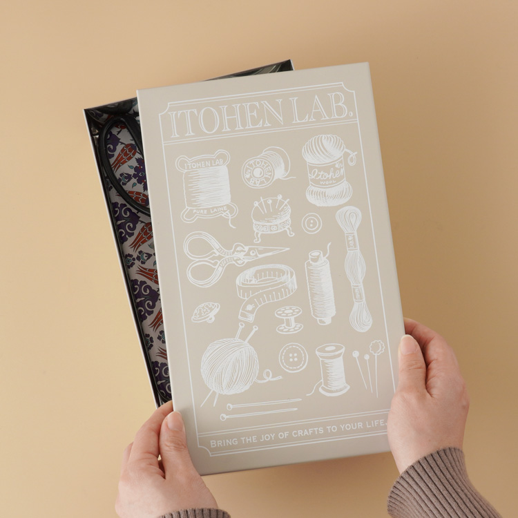 【4月発売予定】Itohenlab. 手作り角缶 手芸箱