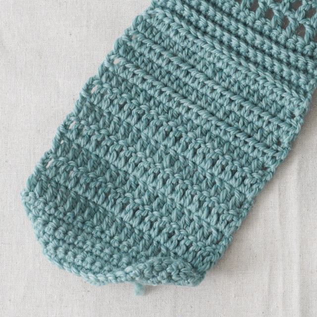 Knitworm Melange M メランジ 並太 編み地