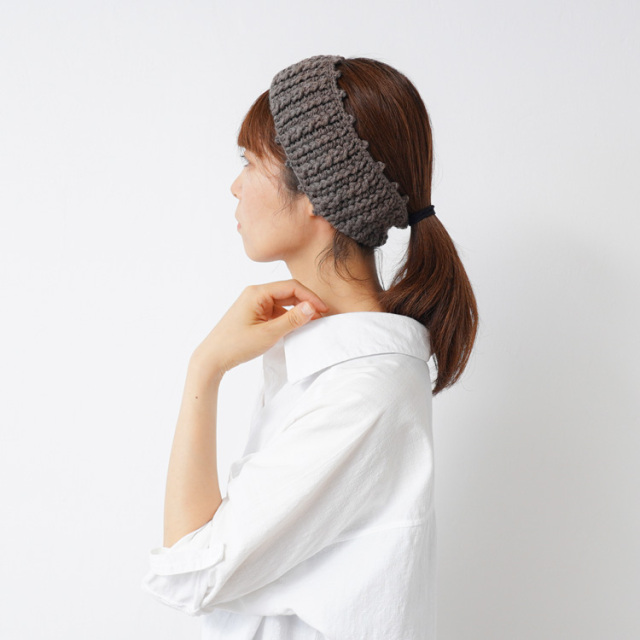 Knitworm Melange M メランジ 並太 ヘッドバンド
