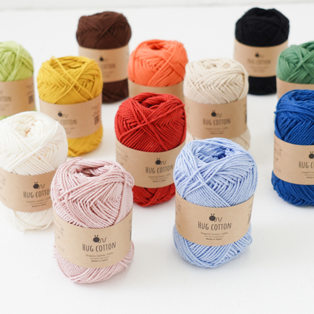 Knitworm HUG COTTON ハグコットン 合太 30g(約84m)