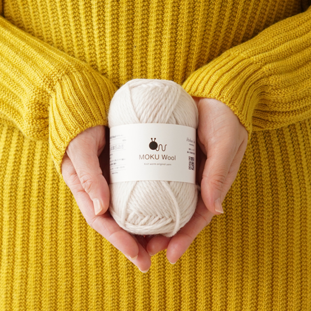 Knitworm MOKU Wool モクウール 極太 40g(約76m)