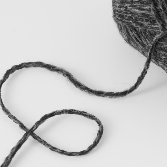 モクウール糸の太さ