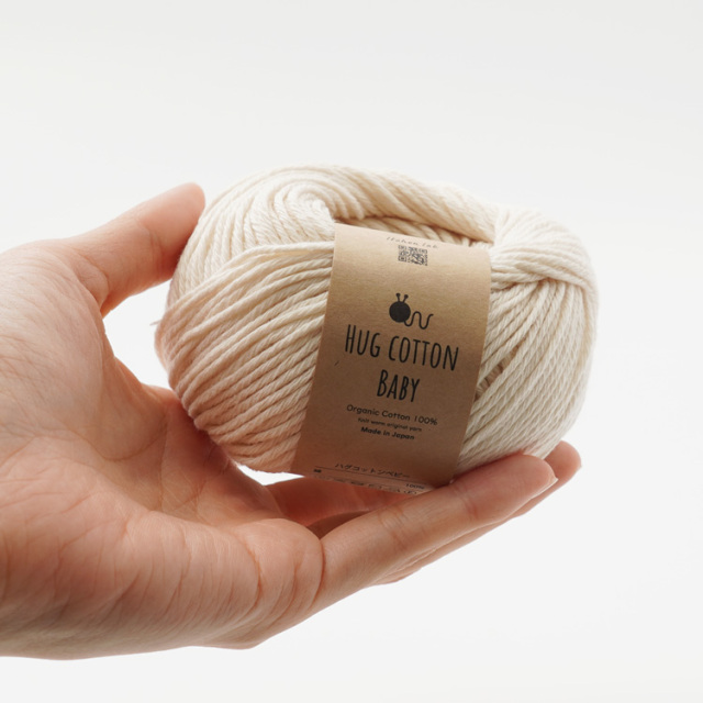 Knitworm ハグコットン 1玉 極太 30g(約36m) 綿100% 日本製