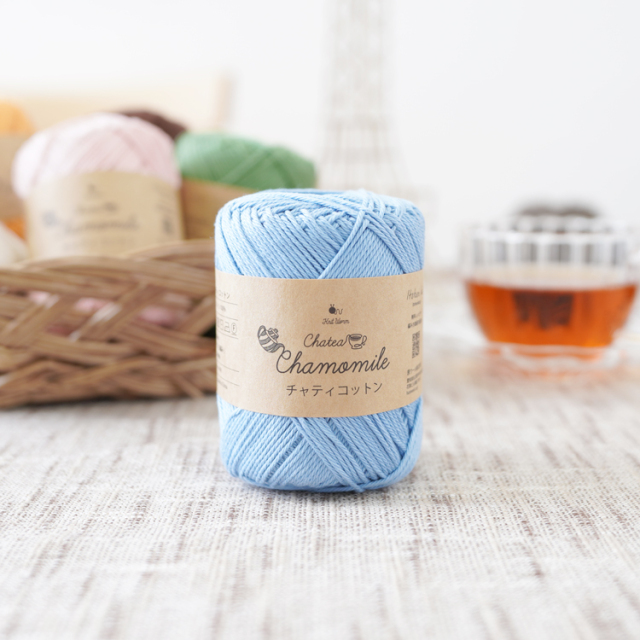 Knitworm Chatea Chamomile コットン 1玉 画像4