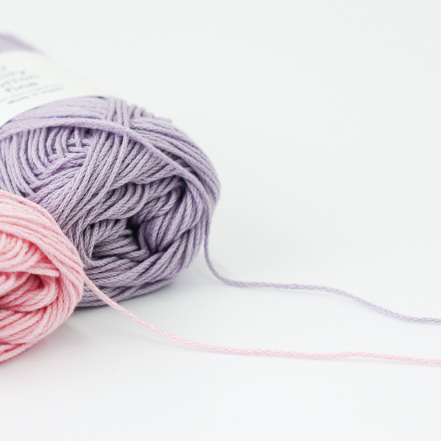 原ウール Knitworm アミティコットンファイン 1玉 中細 25g(約80m) 綿100% 日本製