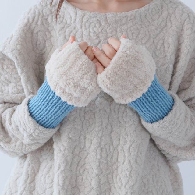 Knit worm Fab Fur（ファブファー）