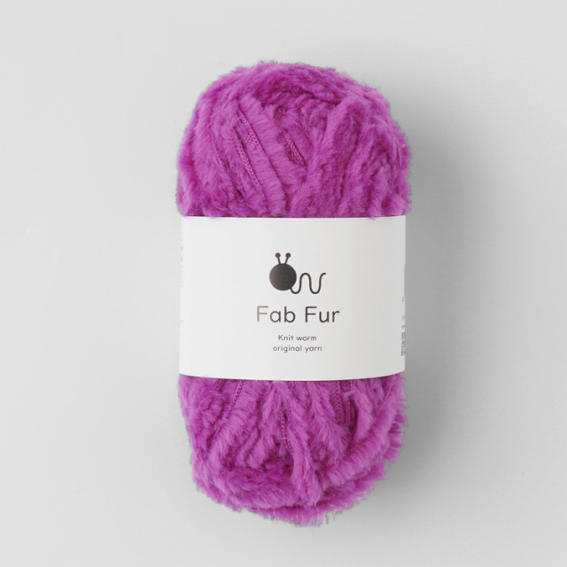Knit worm Fab Fur（ファブファー）