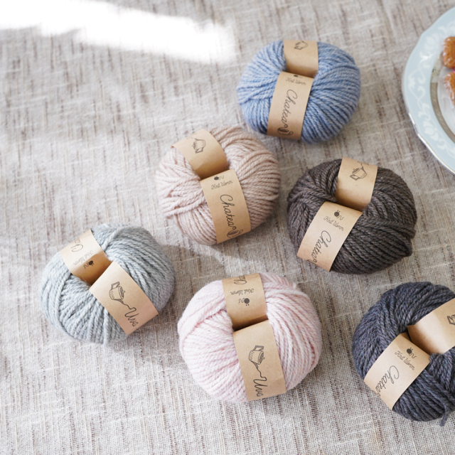 Knitworm Chatea 10玉セット チャティメランジ並太 並太 25g(約46m)