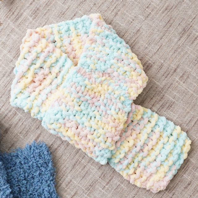 Knitworm Chatea 10玉セット チャティカラフルモール 超極太 40g