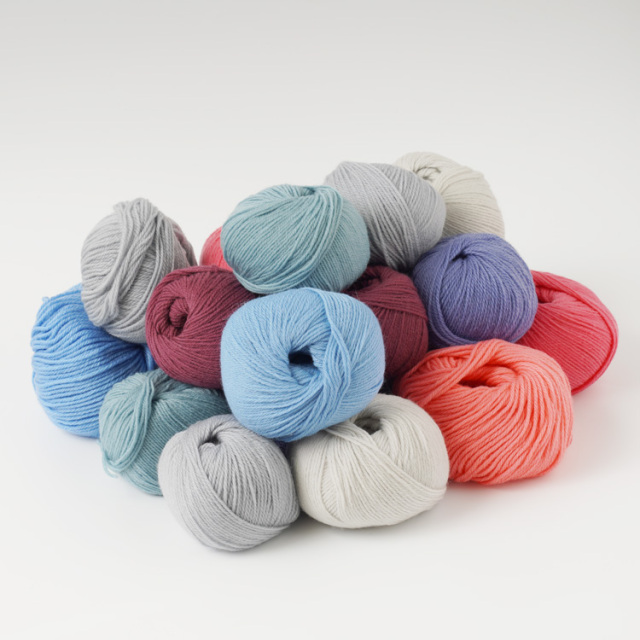 アウトレット 毛糸 ウール並太 並太 30g(70m) アソートセット 10506uv30051