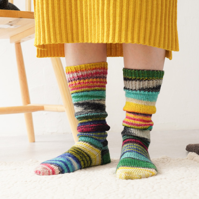 Laines du Nord  ECLECTIC SOCK Sock Line 中細 100g(420m)