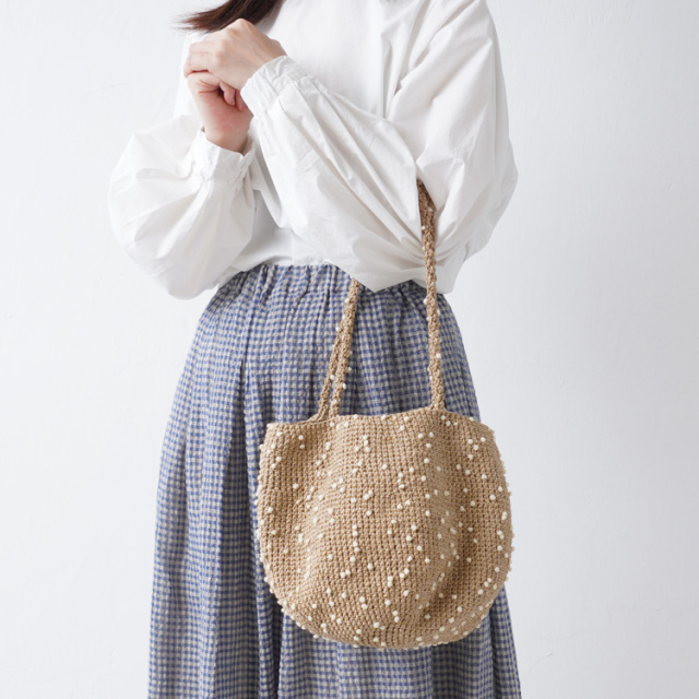 Knitworm Pom Pom Paper yarn ポンポンペーパーヤーン 画像7