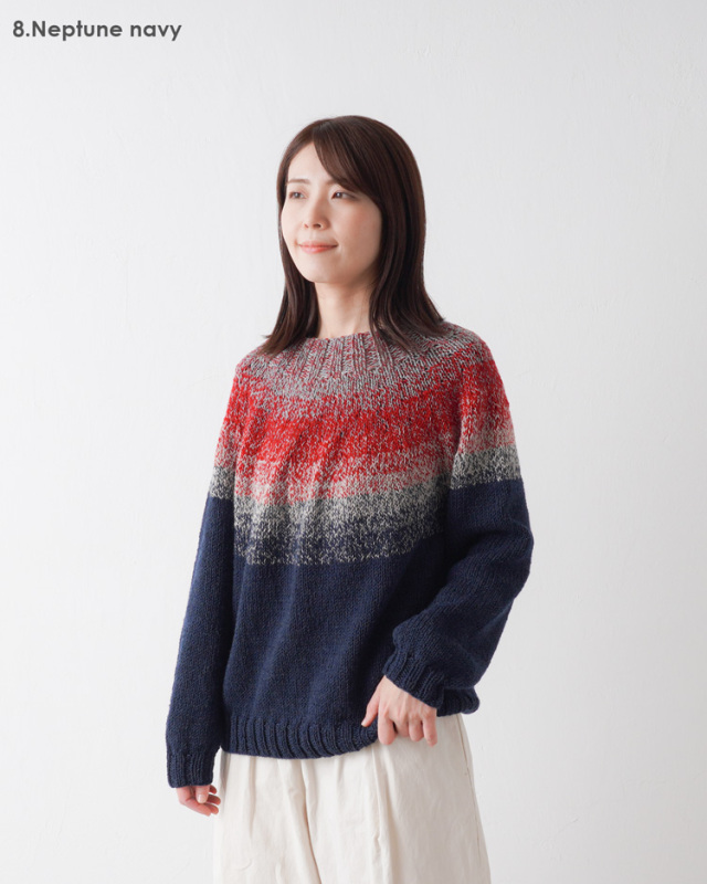 KnitwormChatea 編み物キット みんなのセーターマルチ