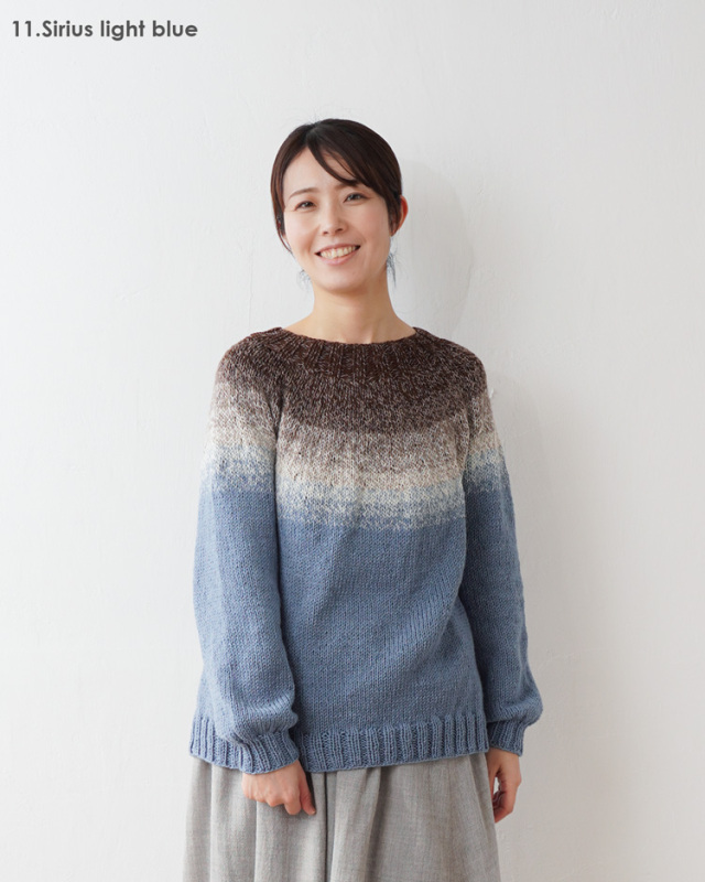 KnitwormChatea 編み物キット みんなのセーターマルチ