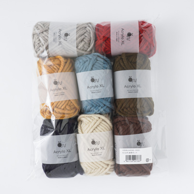Knitworm AcryloXL アクリロ超極太 超極太 50g(約27m) 全色セット