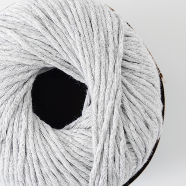 Knitworm Chatea Assam リサイクルコットン 並太 30g(60m) 10玉セット　素材感