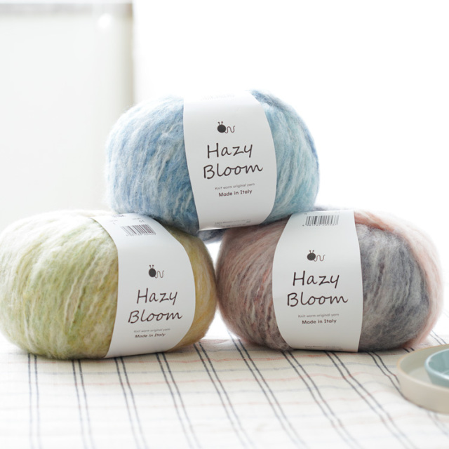 Knitworm Hazy Bloom ヘイジーブルーム 超極太 100g(約160m)