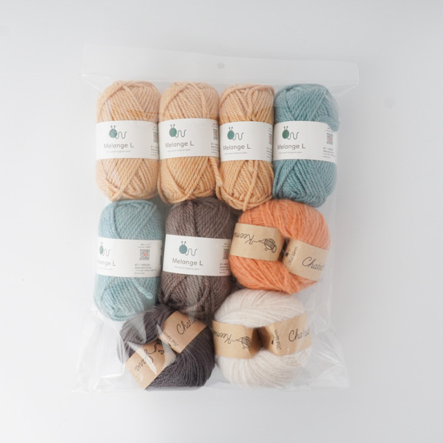 編み物キット　パッケージ