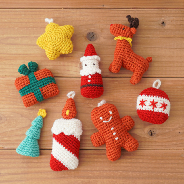 ＼送料無料／ 編み物キット 【季節の糸セット】クリスマス