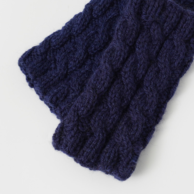 #2-7 ケーブル模様のハンドウォーマーキット